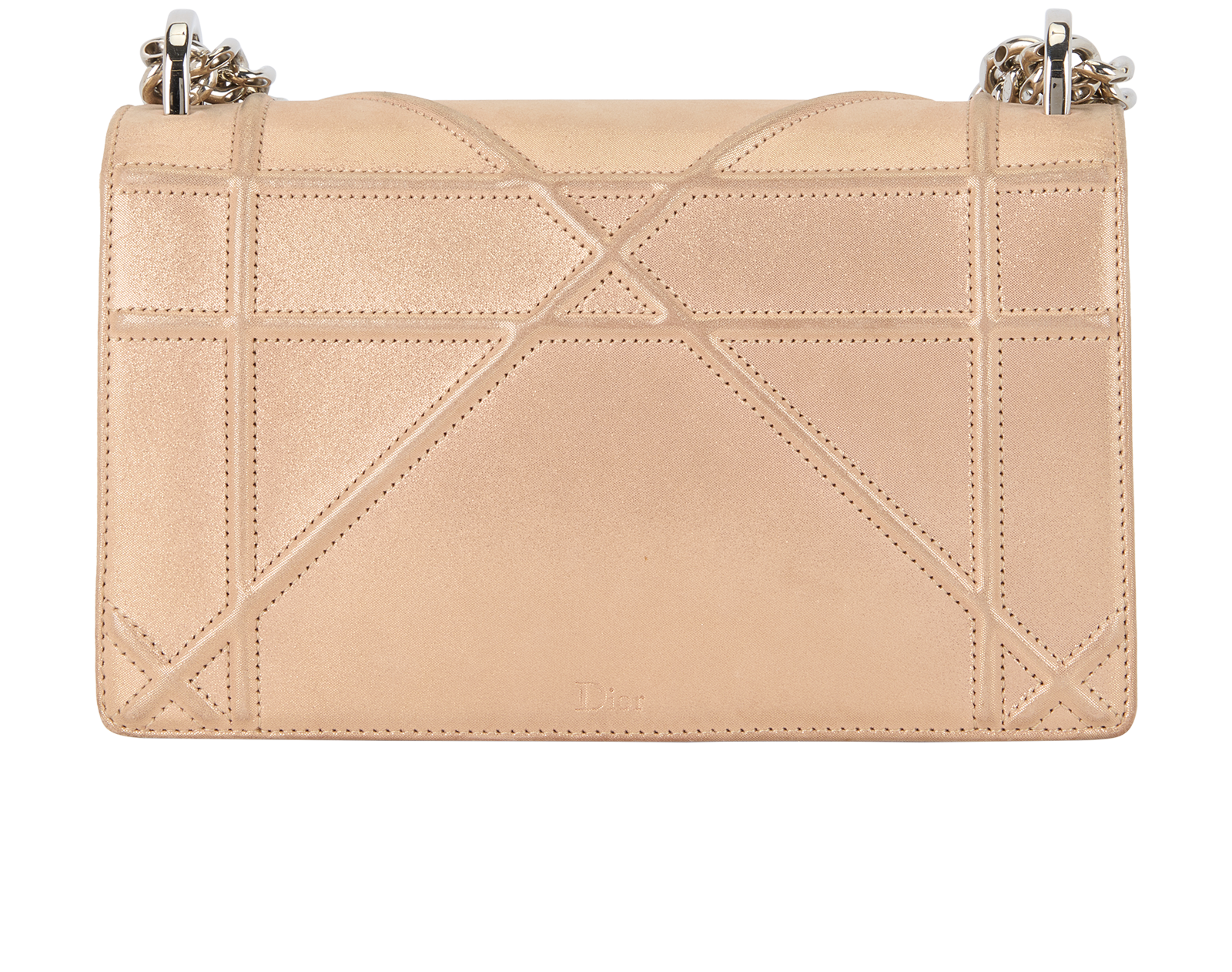 Small Diorama, &pound;990, Handbags, Gold, Nubuck, Back view